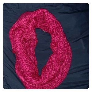 Fuchsia scarf Knit ! Bundle up!Bundle and save !
